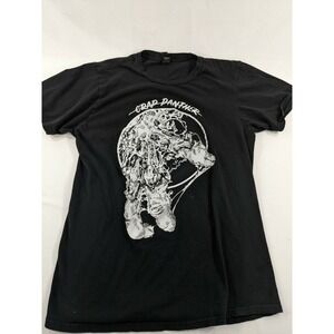 The Concert T-shirt Tee Men All Black Men T-shirt Crap Panther Medium‎